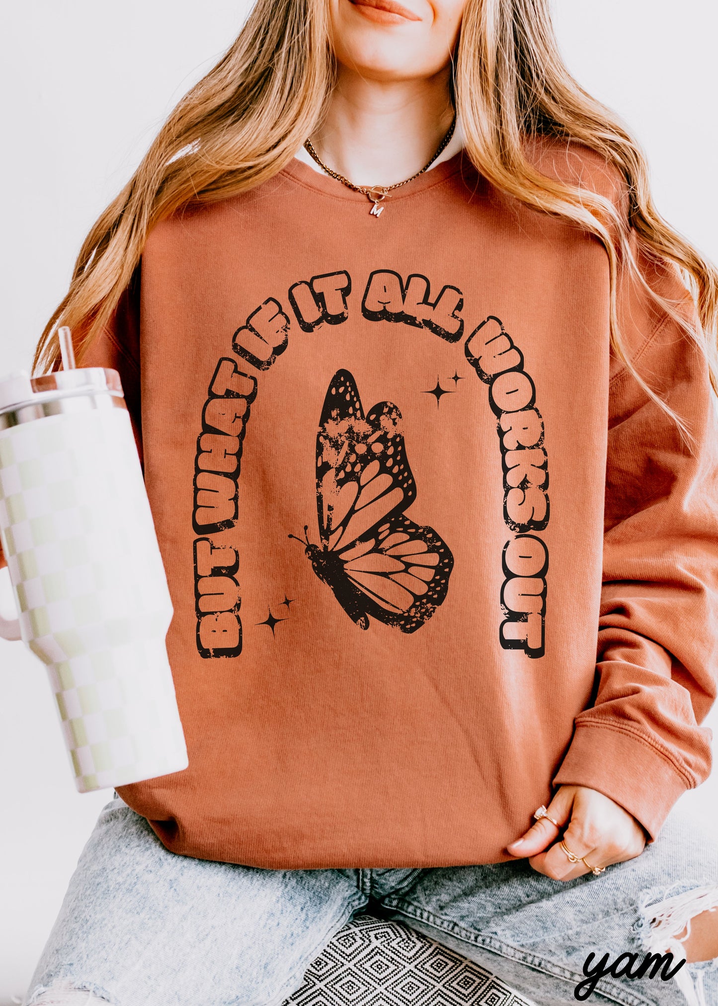 +What If It All Works Out Sweatshirt *8 Colors Comfort Colors (S-3X)