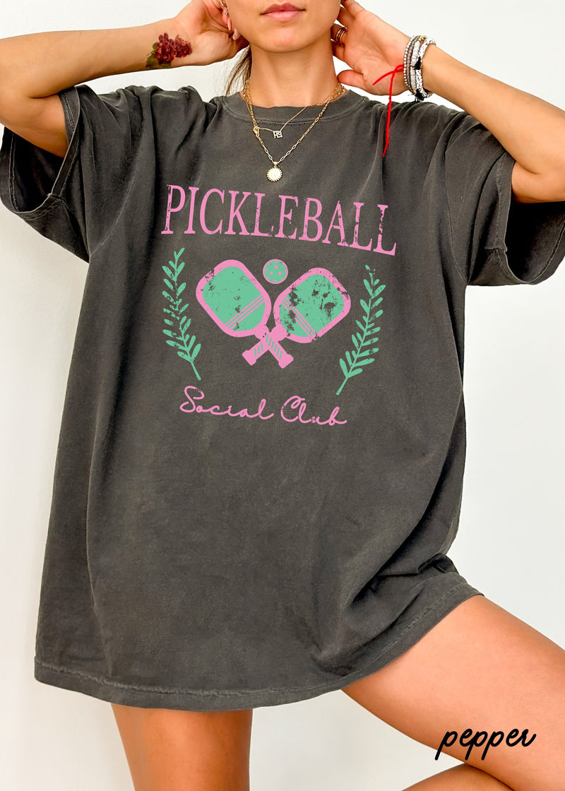 *Pickleball Social Club Tee *5 Colors (S-3X)