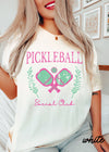 *Pickleball Social Club Tee *5 Colors (S-3X)