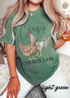 *Crazy Chicken Lady Tee *5 Colors (S-3X)