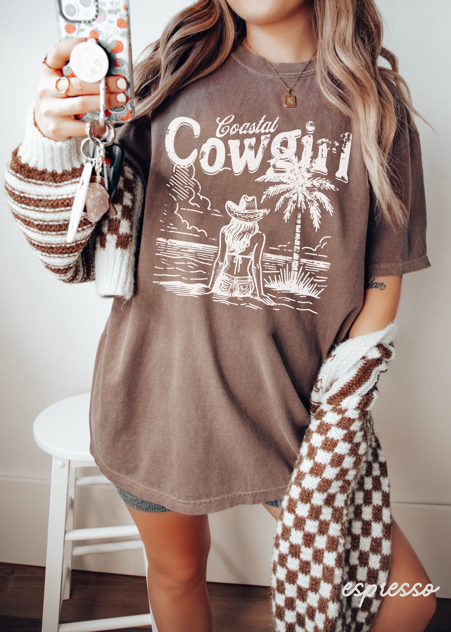*Coastal Cowgirl Tee *6 Colors (S-3X)