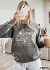PRE-ORDER: One More Chapter Floral Book Sweatshirt *8 Colors Comfort Colors (S-3X)
