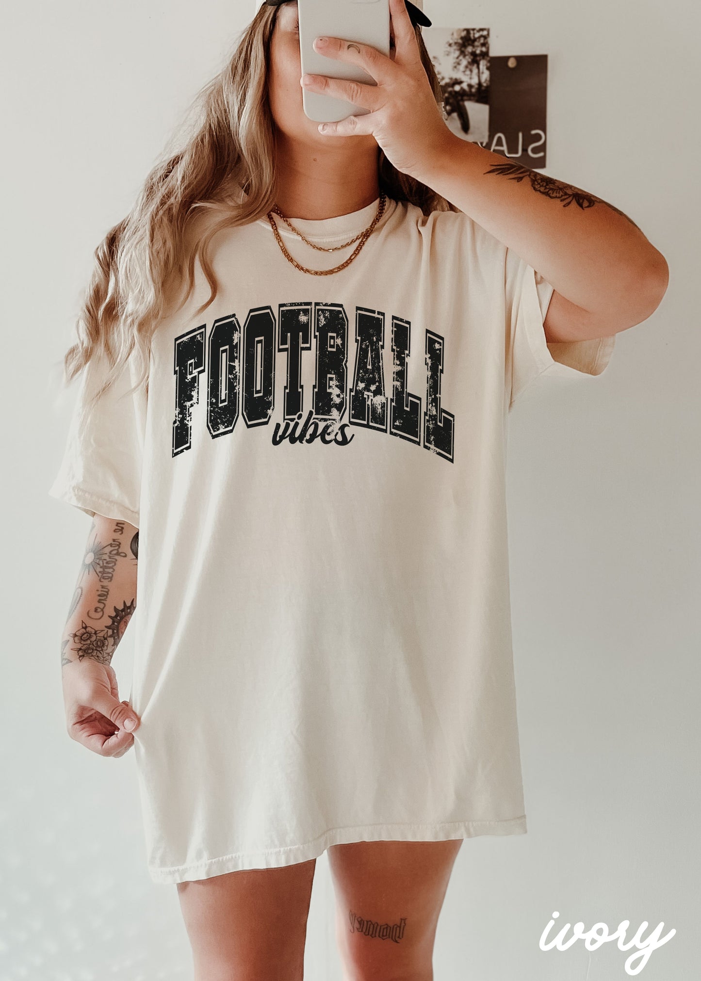 Football Vibes Tee *14 Colors (S-3X)