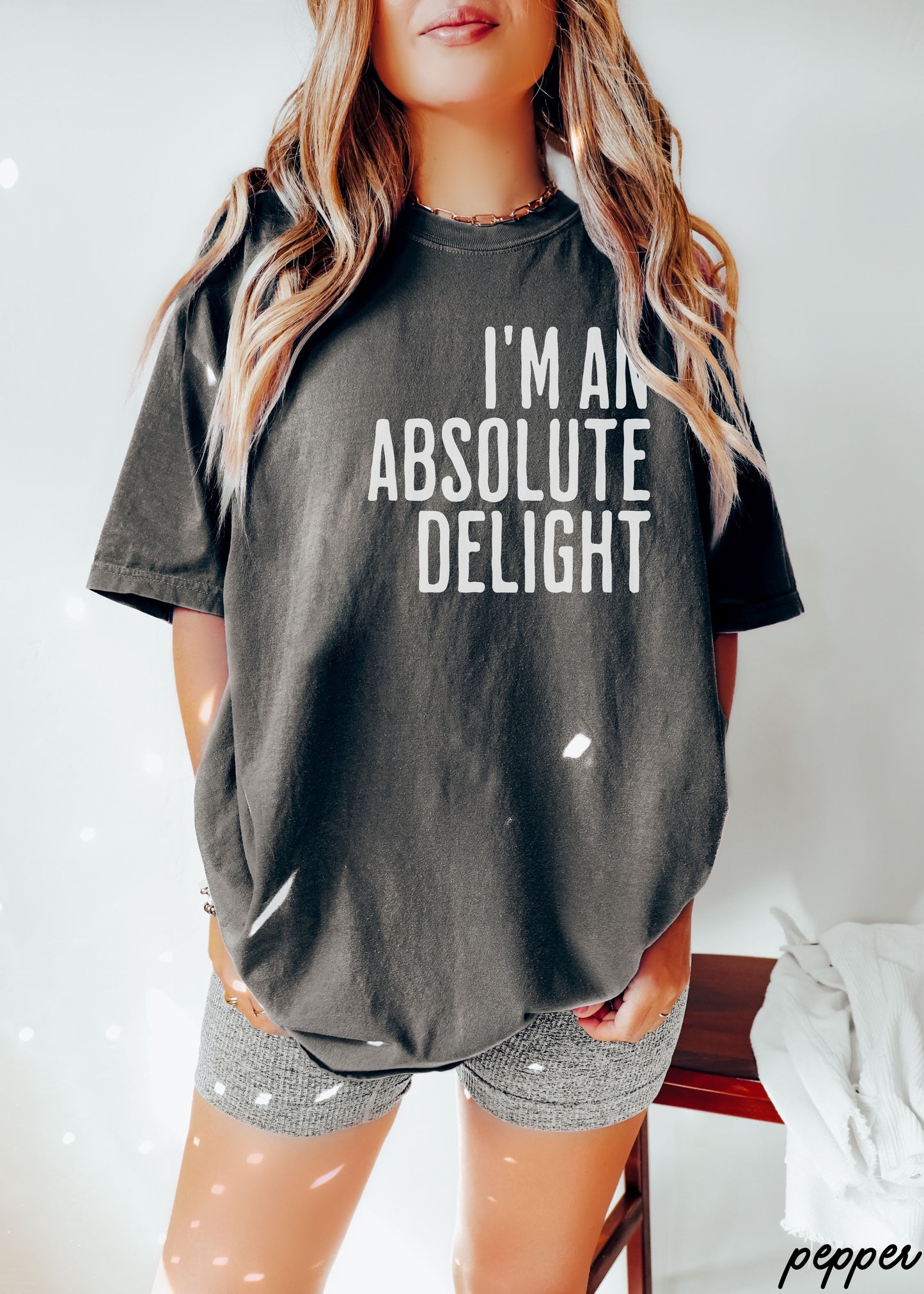 Absolute Delight Tee *12 Colors (S-3X)