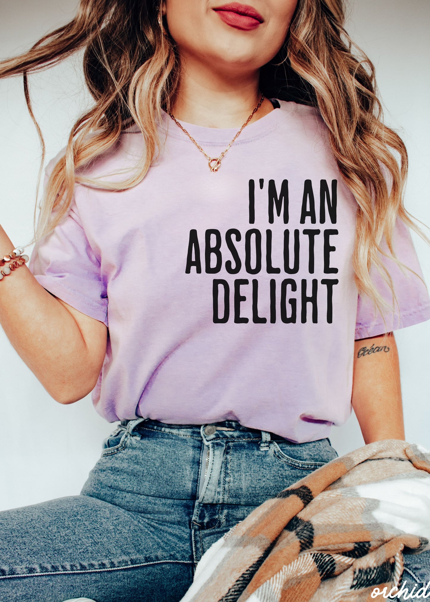 Absolute Delight Tee *12 Colors (S-3X)