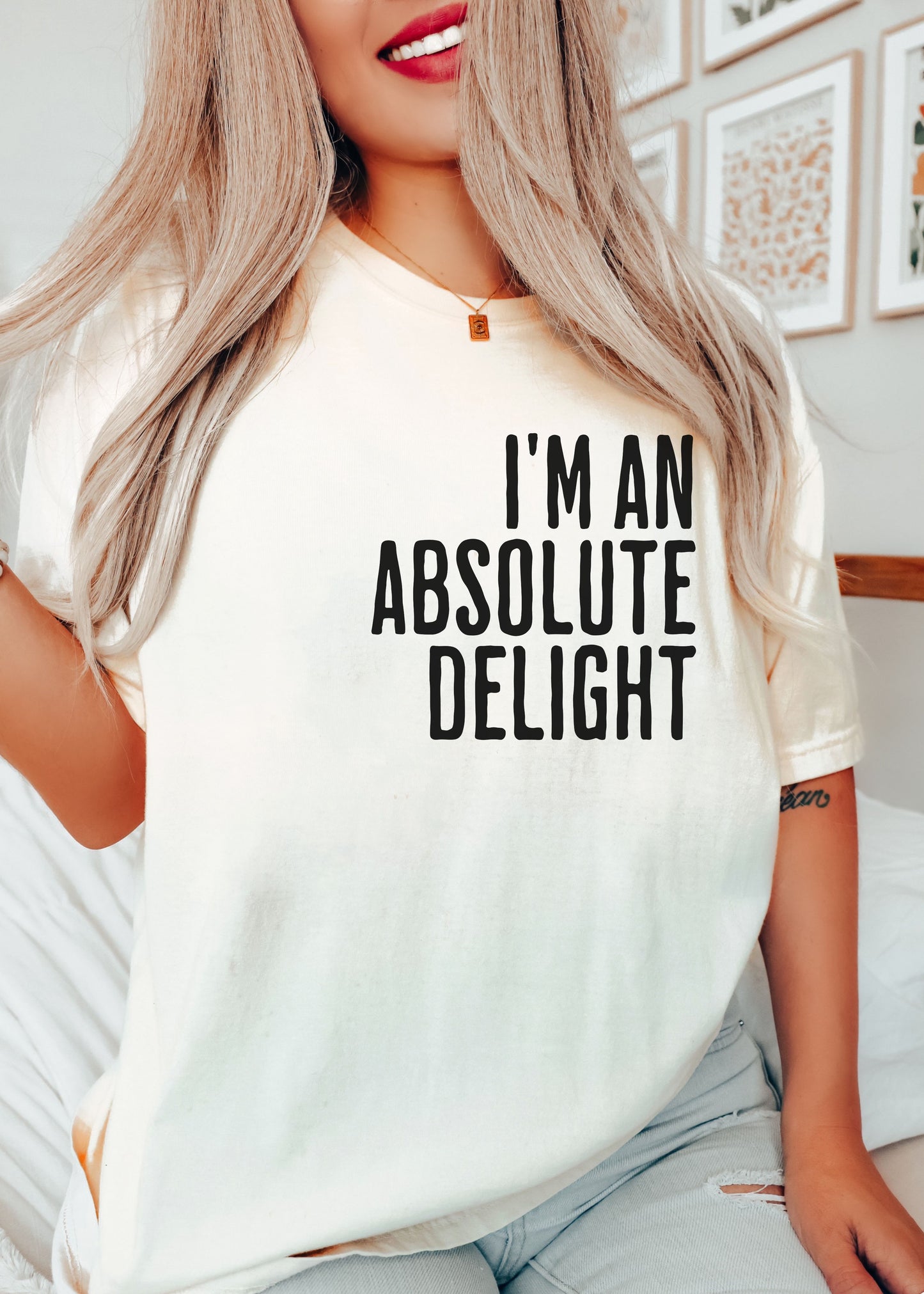 Absolute Delight Tee *12 Colors (S-3X)
