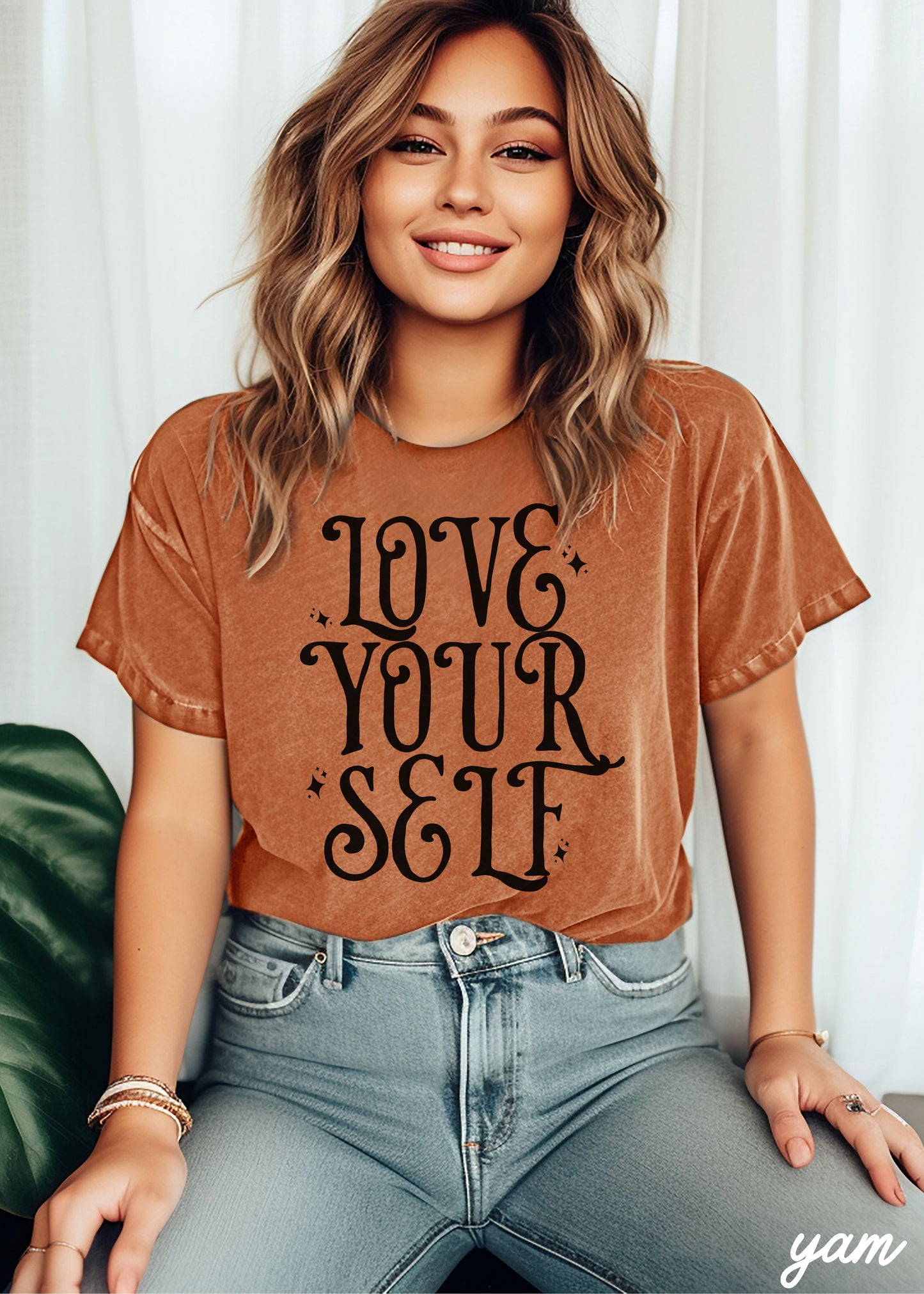*Love Your Self Tee *12 Colors (S-3X)