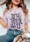 PRE-ORDER: Love Your Self Tee *12 Colors (S-3X)