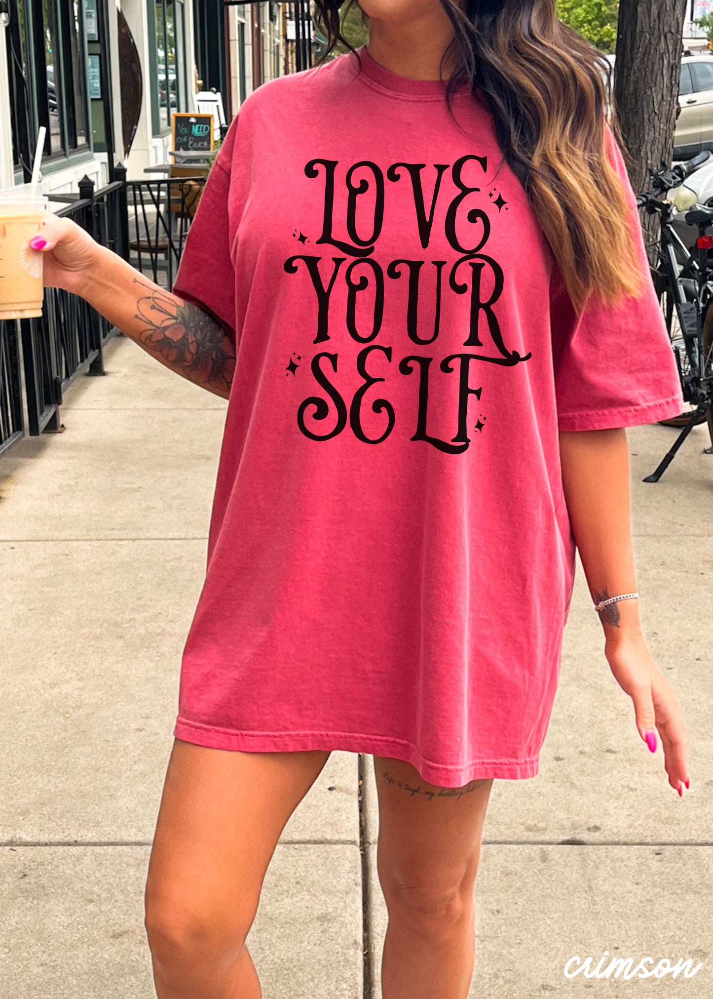 *Love Your Self Tee *12 Colors (S-3X)