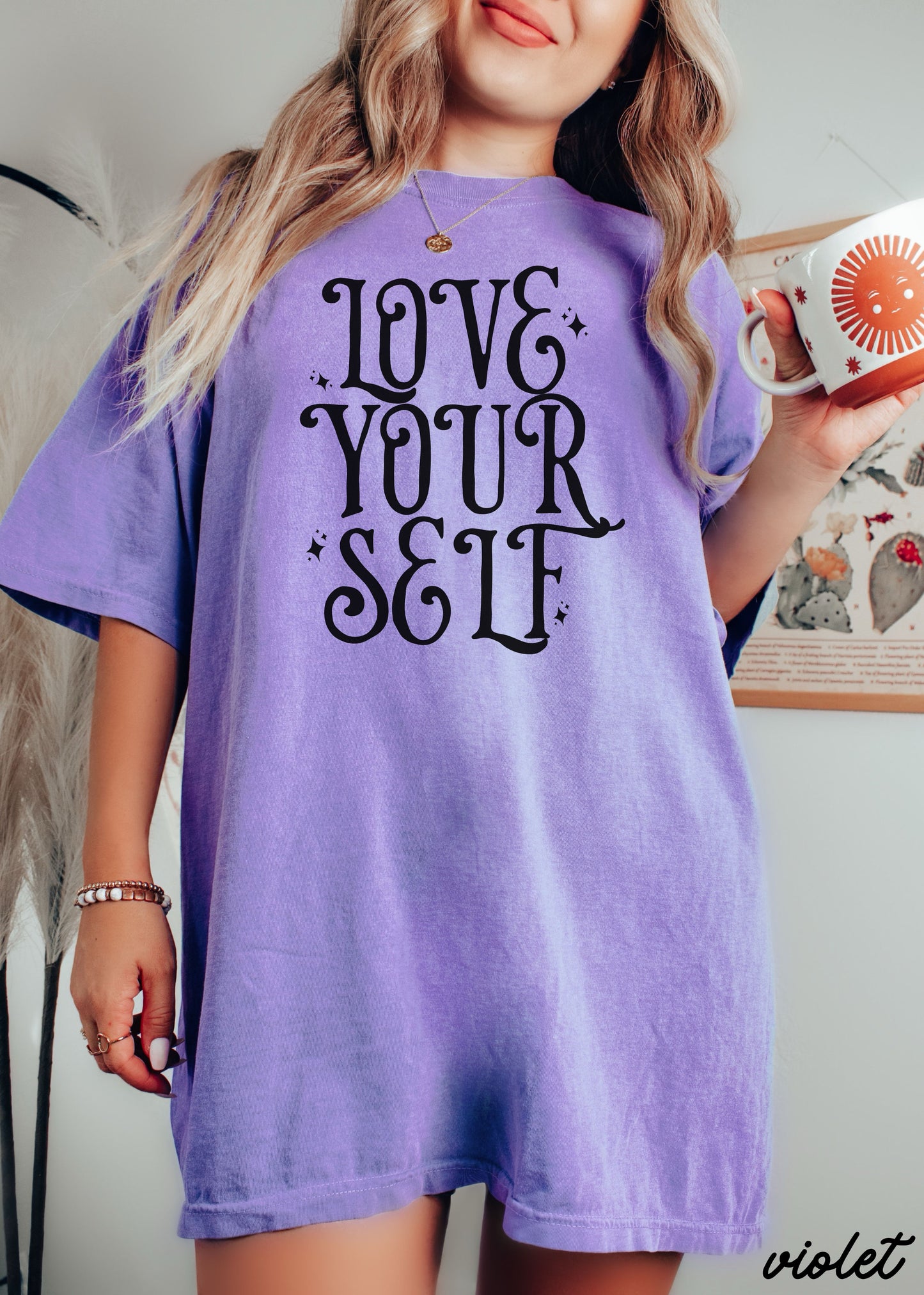*Love Your Self Tee *12 Colors (S-3X)
