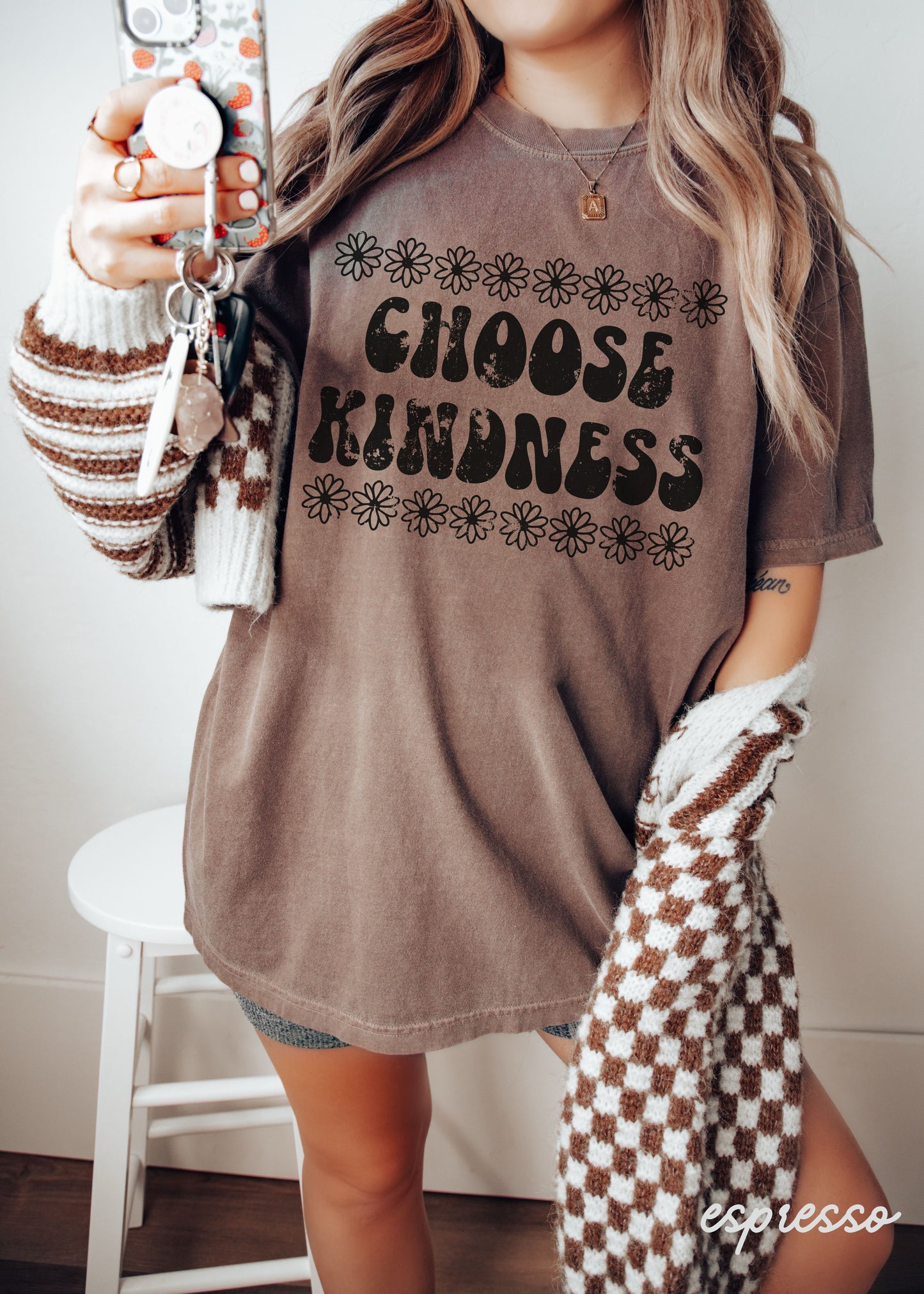 PRE-ORDER: Choose Kindness Daisy Tee *12 Colors (S-3X)