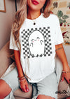 PRE-ORDER: Checkered Ghost Tee *10 Colors (S-3X)