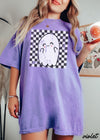 PRE-ORDER: Checkered Ghost Tee *10 Colors (S-3X)