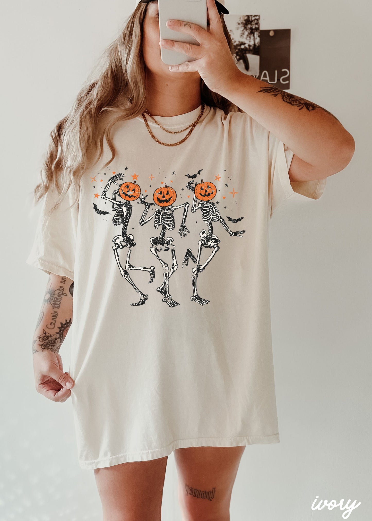 *Dancing Skeletons Tee *9 Colors (S-3X)