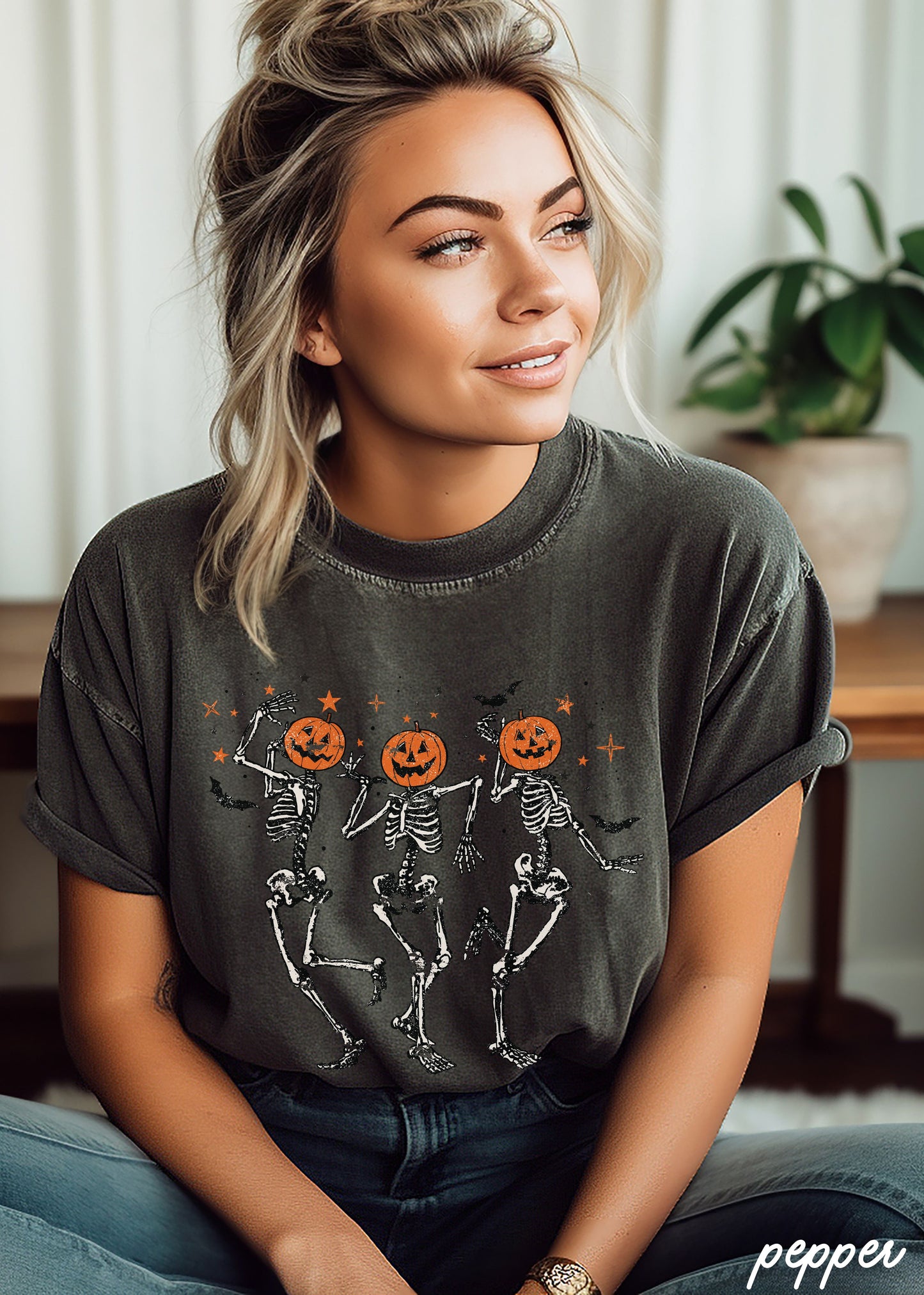 *Dancing Skeletons Tee *9 Colors (S-3X)