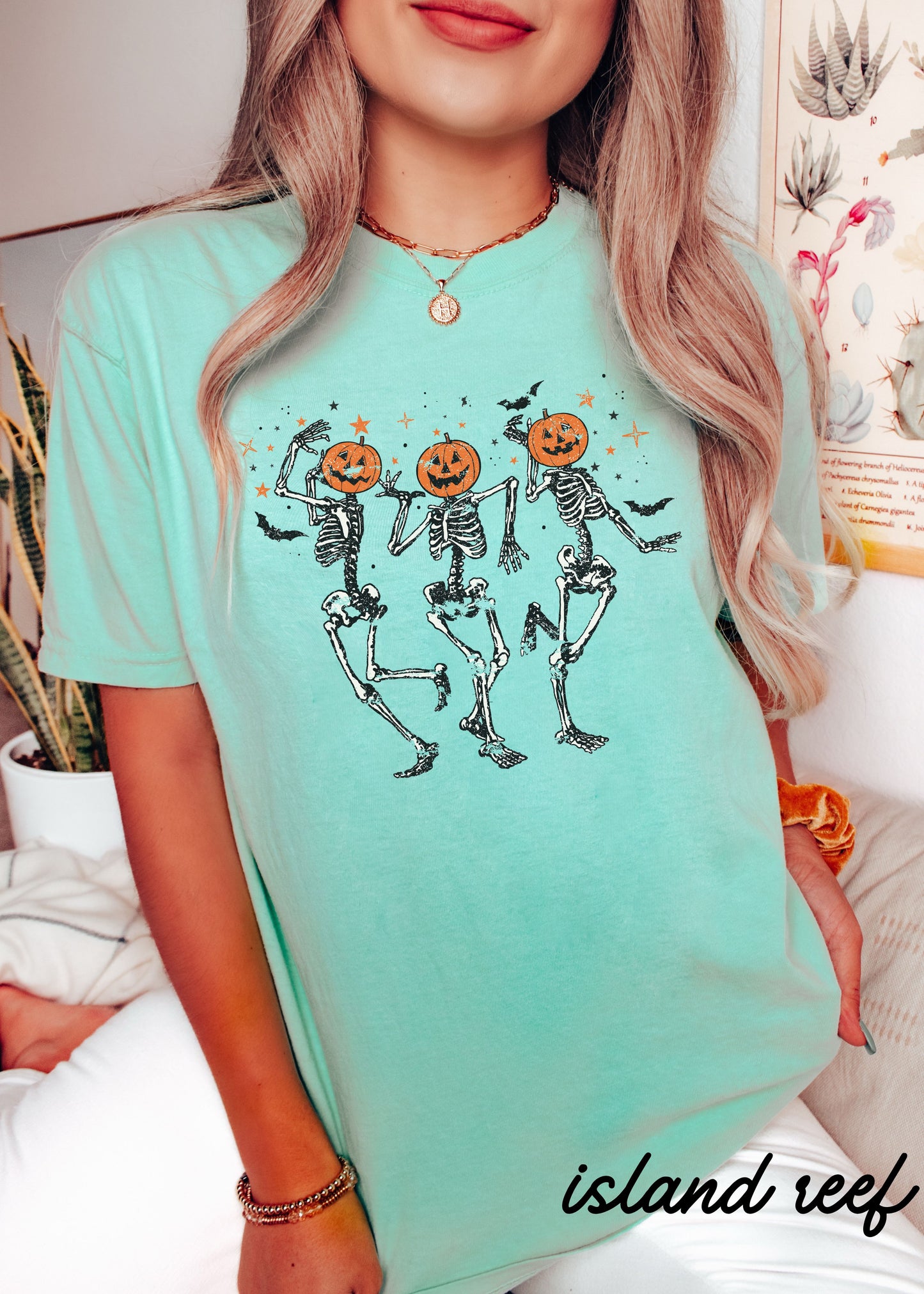 *Dancing Skeletons Tee *9 Colors (S-3X)
