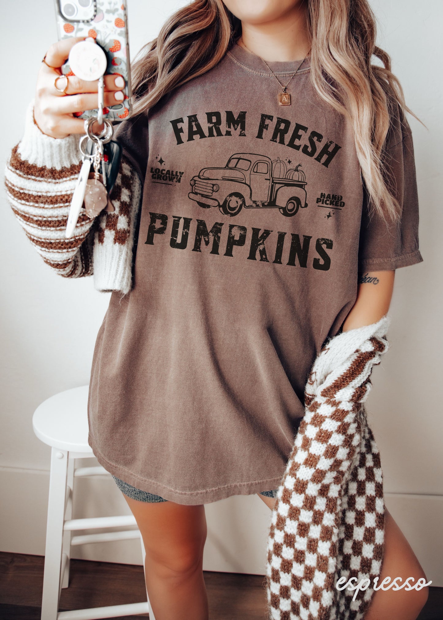 Farm Fresh Pumpkins Tee *8 Colors (S-3X)