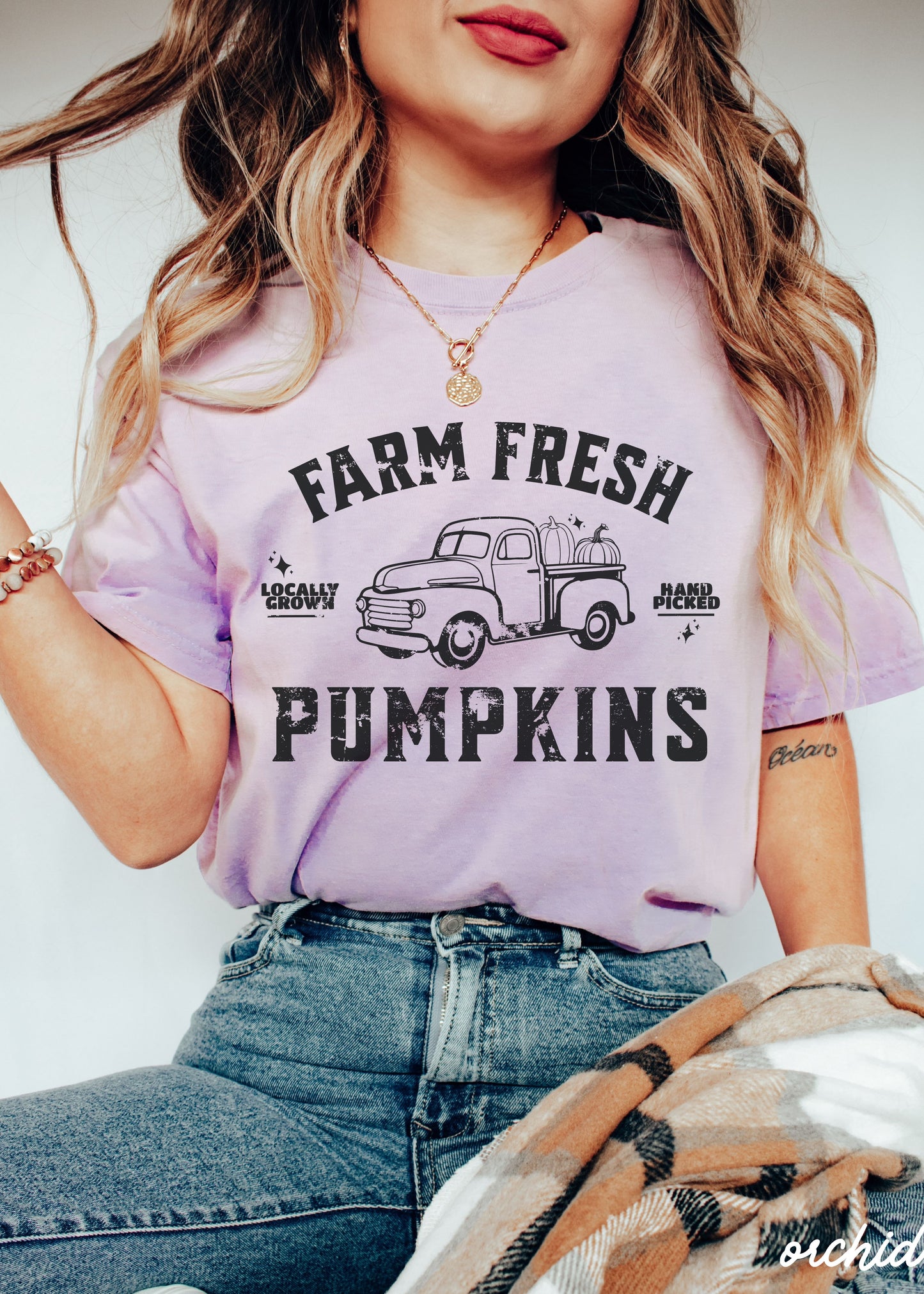 Farm Fresh Pumpkins Tee *8 Colors (S-3X)