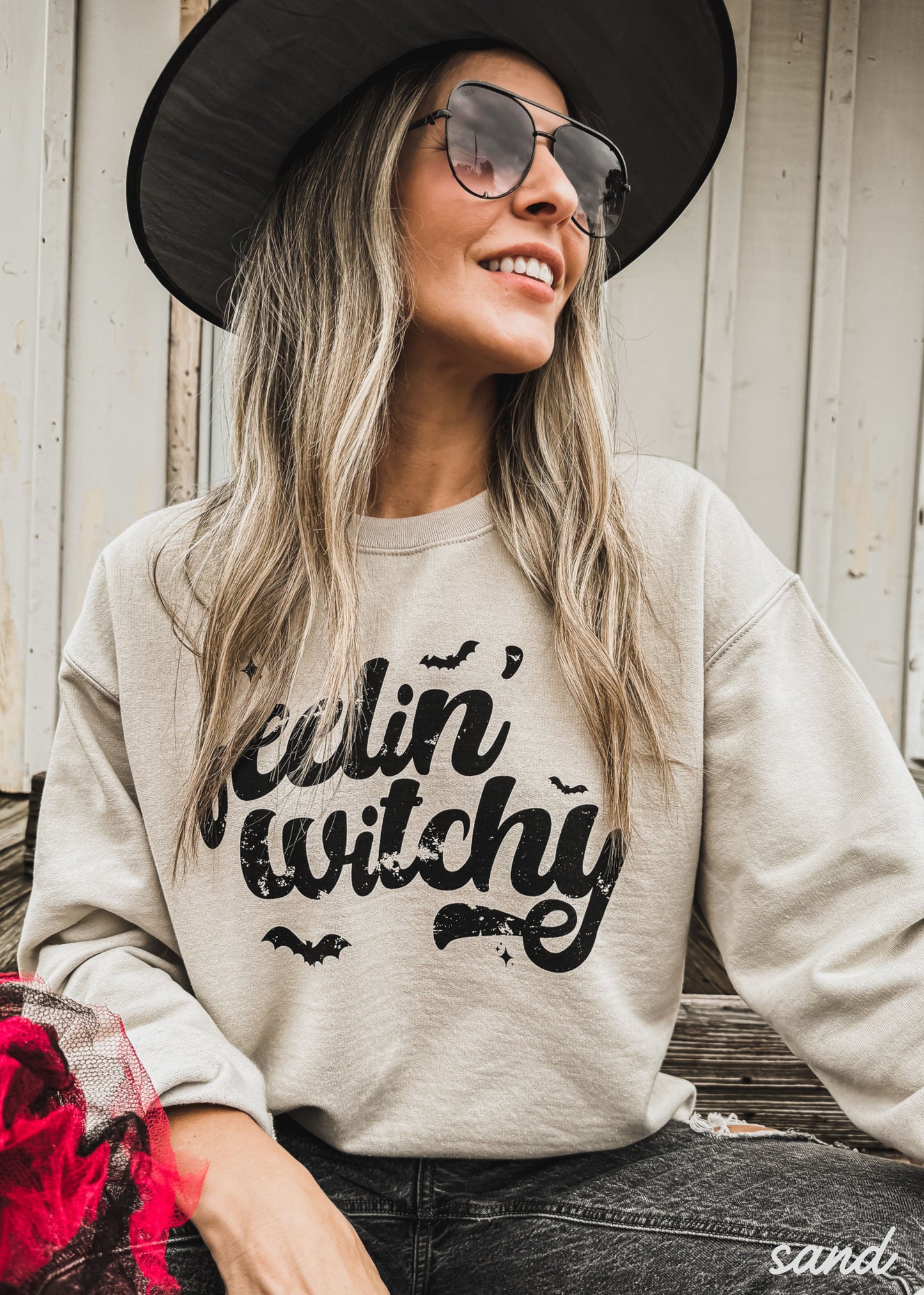 Feelin' Witchy Sweatshirt *7 Colors (S-3X)