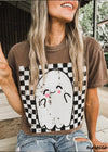 PRE-ORDER: Checkered Ghost Tee *10 Colors (S-3X)