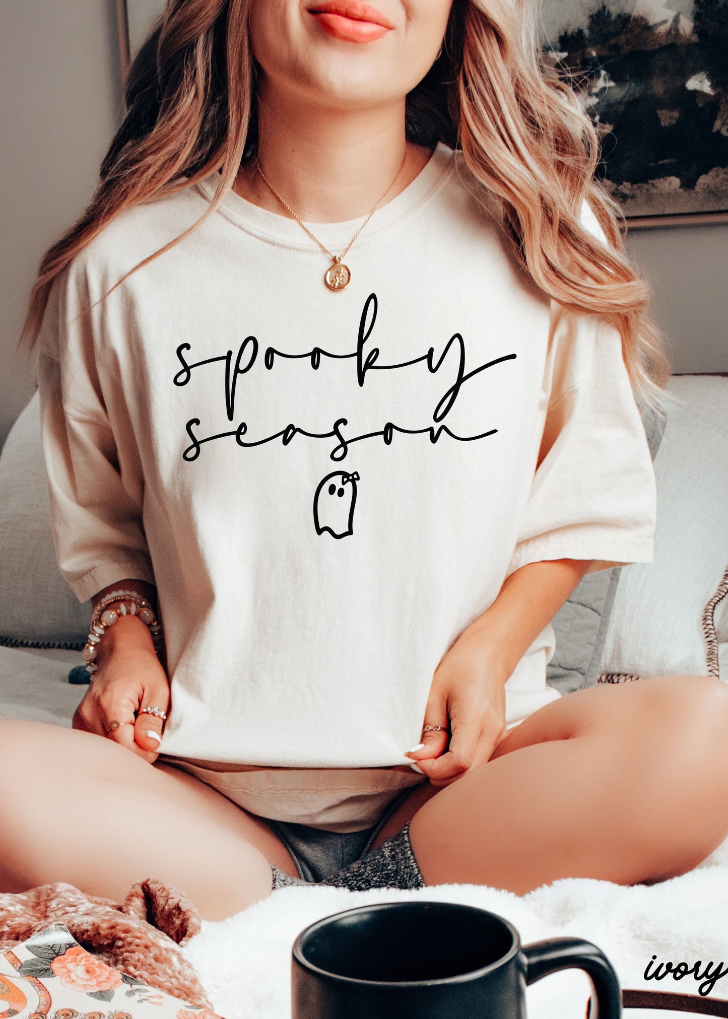 Spooky Season Ghost Tee *6 Colors