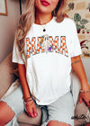 *Checkered Mama Ghost Tee *7 Colors (S-3X)