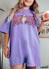 *Checkered Mama Ghost Tee *7 Colors (S-3X)