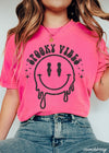 PRE-ORDER: Spooky Vibes Happy Face Tee *10 Colors (S-3X)