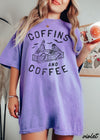 PRE-ORDER: Coffins and Coffee Tee *9 Colors (S-3X)