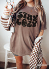 PRE-ORDER: Stay Cozy Tee *7 Colors (S-3X)