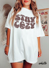 PRE-ORDER: Stay Cozy Tee *7 Colors (S-3X)