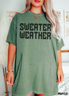 Pre-Order: Sweater Weather Tee *13 Colors (S-3X)