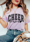 Pre-Order: Cheer Mom Heart Tee *15 Colors (S-3X)