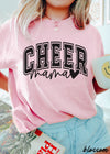 Pre-Order: Cheer Mom Heart Tee *15 Colors (S-3X)