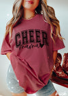 Pre-Order: Cheer Mom Heart Tee *15 Colors (S-3X)