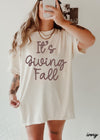 PRE-ORDER: It's Giving Fall Tee *6 Colors (S-3X)