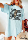 Pre-Order: Cheer Mama Leopard Bolt Tee *14 Colors (S-3X)