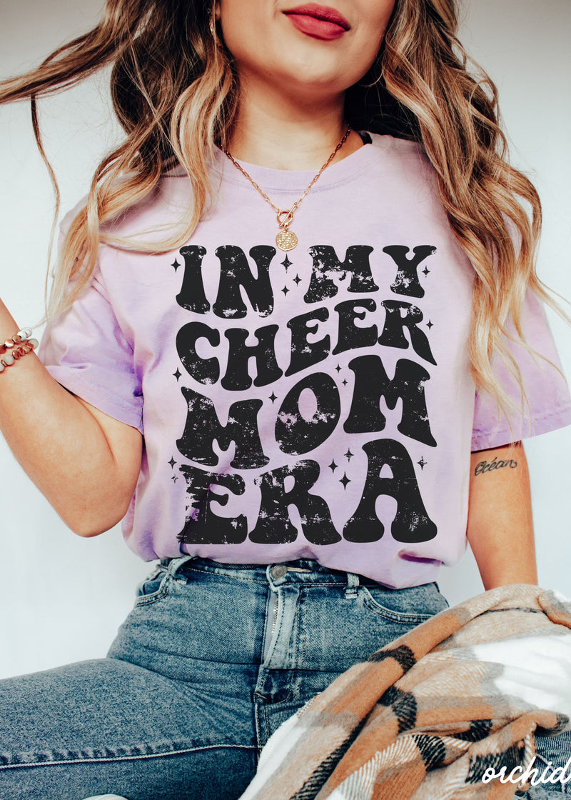 Pre-Order: In My Cheer Mom Era Tee *15 Colors (S-3X)