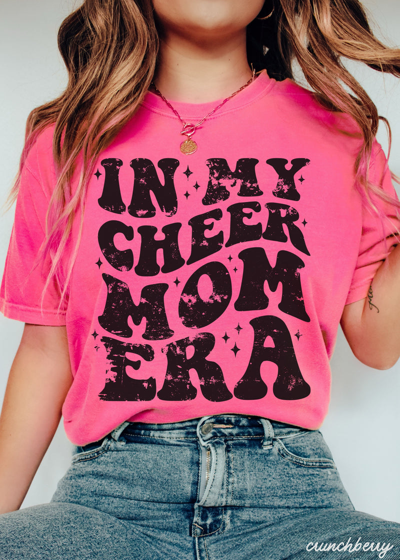 Pre-Order: In My Cheer Mom Era Tee *15 Colors (S-3X)