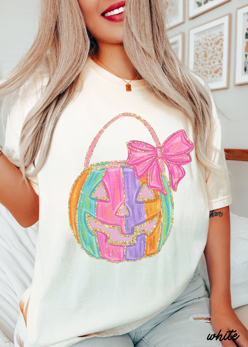 *Watercolor Pumpkin Tee *10 Colors (S-3X)