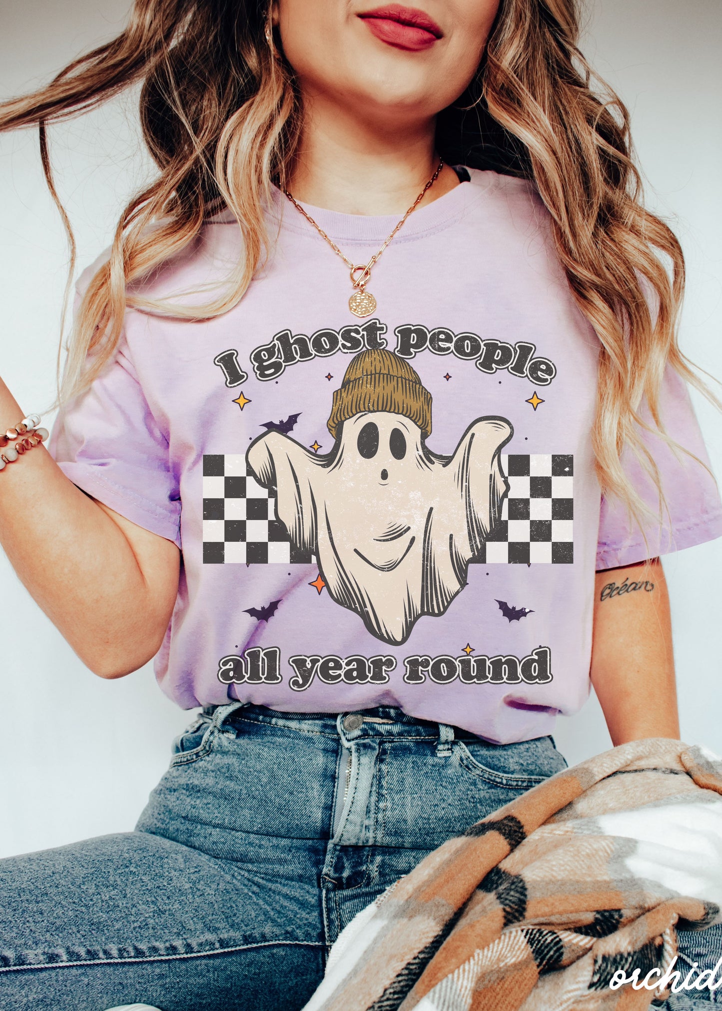 *I Ghost People Tee *8 Colors (S-3X)