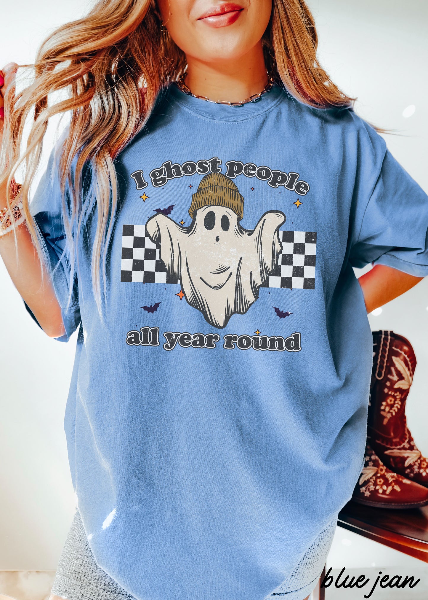 *I Ghost People Tee *8 Colors (S-3X)