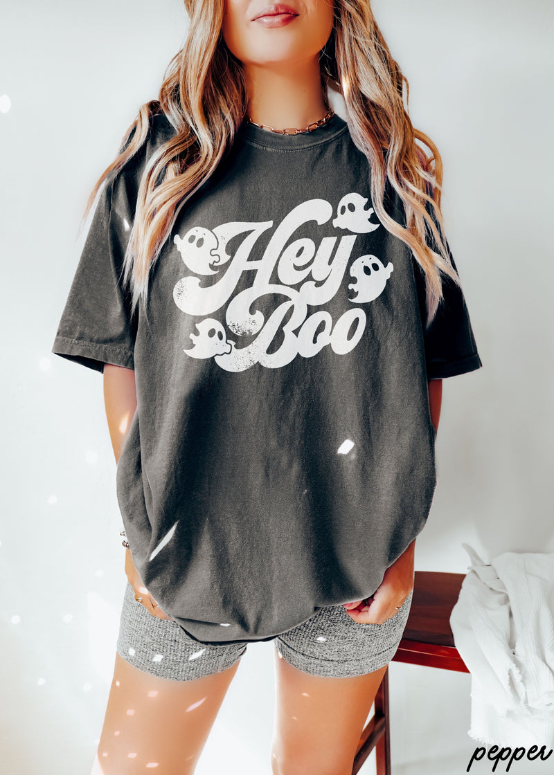 *Hey Boo Tee *9 Colors (S-3X)