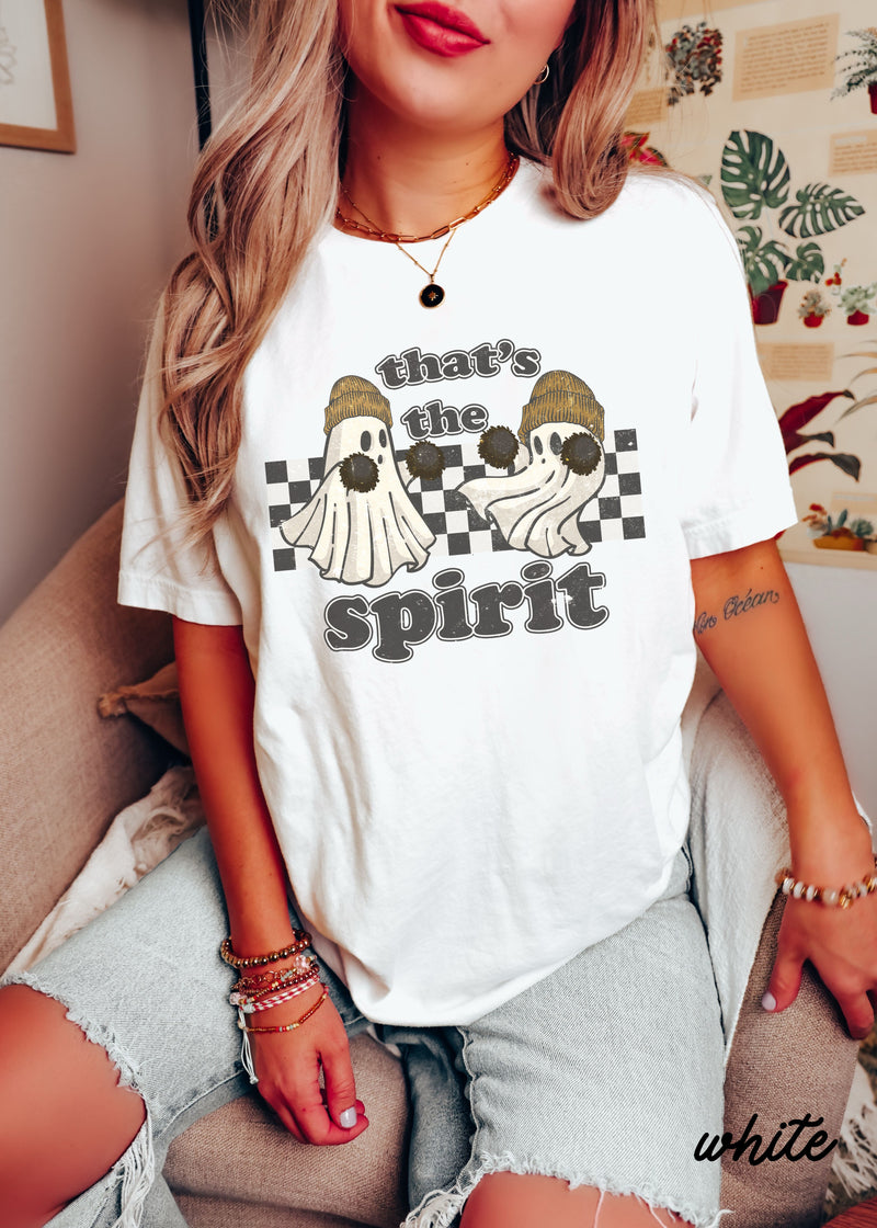 *That's The Spirit Cheer Tee *15 Colors (S-3X)