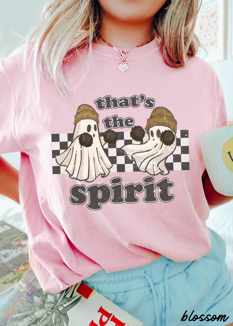 *That's The Spirit Cheer Tee *15 Colors (S-3X)