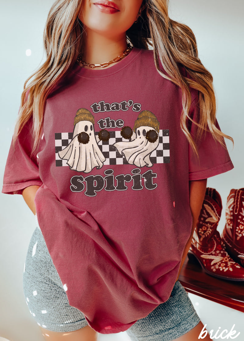 *That's The Spirit Cheer Tee *15 Colors (S-3X)