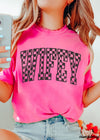 Pre-Order: Wifey Checkered Tee *12 Colors (S-3X)