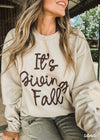 Pre-Order: It's Giving Fall Sweatshirt *4 Colors (S-3X)