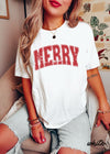 Pre-Order: Merry University Tee *6 Colors (S-3X)