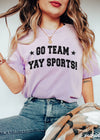 Pre-Order: Yay Sports Tee *13 Colors (S-3X)